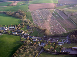 Devon Holiday Cottage Aerial View